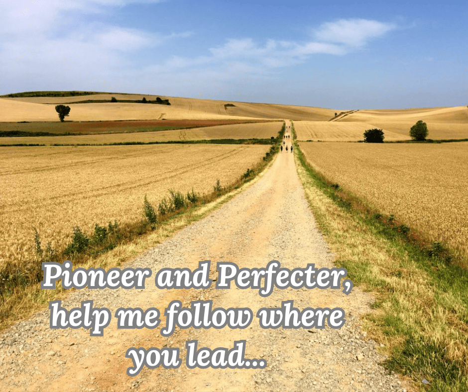 Pioneer and Perfecter, help me follow where you lead (1)